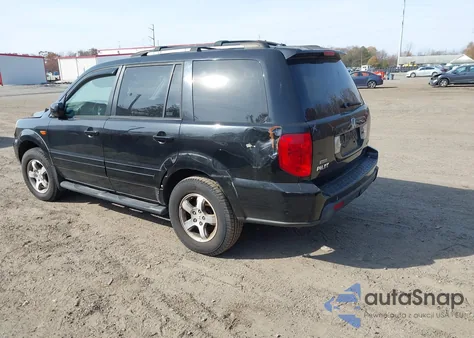 2007 Honda Pilot Ex-L from USA, damaged, VIN 5FNYF18587B003750